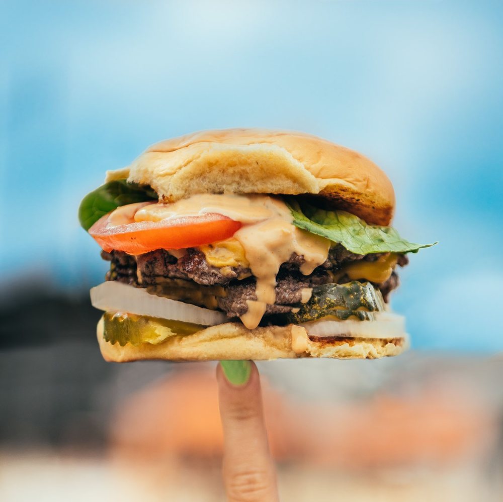 Fifty West Classic Burger