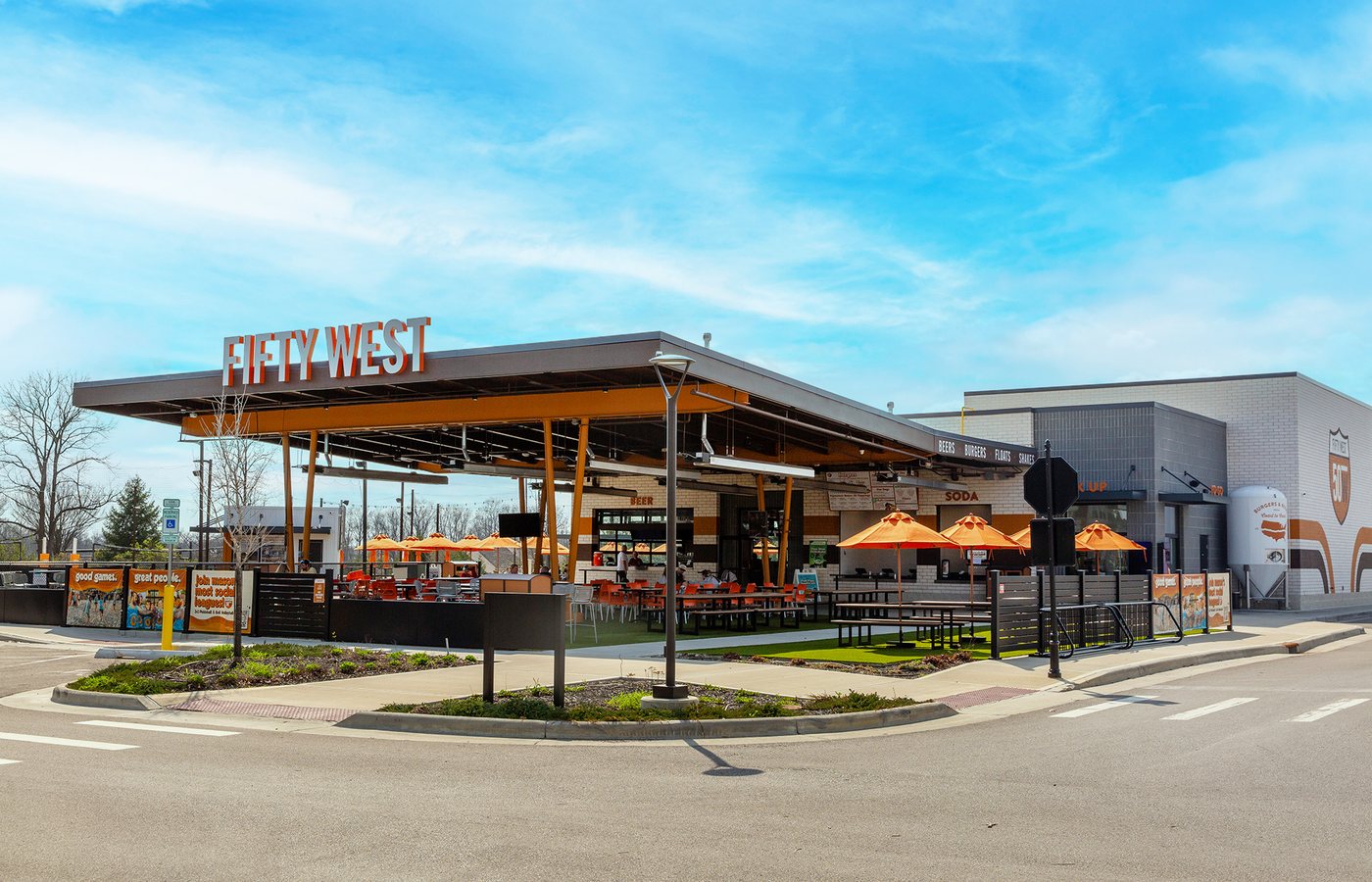 Fifty West Deerfield taproom in Mason Ohio
