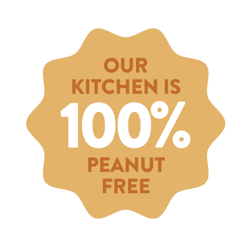 Our kitchen is 100% peanut free